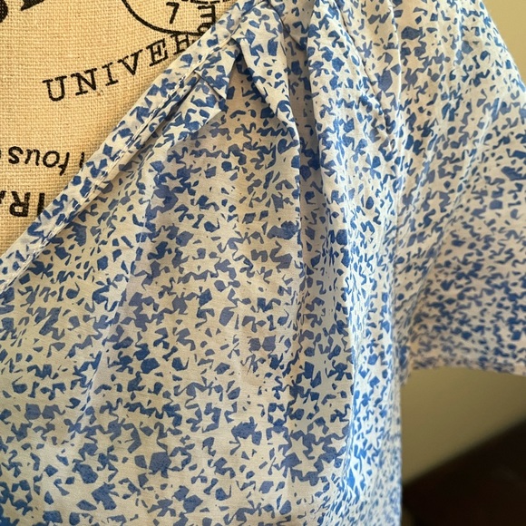 EUC Gap Cap Sleeve V-neck Star top - Picture 10 of 10